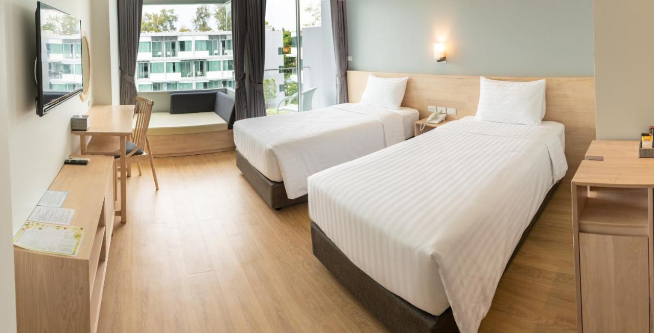 Hotel Bay Window At Sea Cha-am Exterior foto